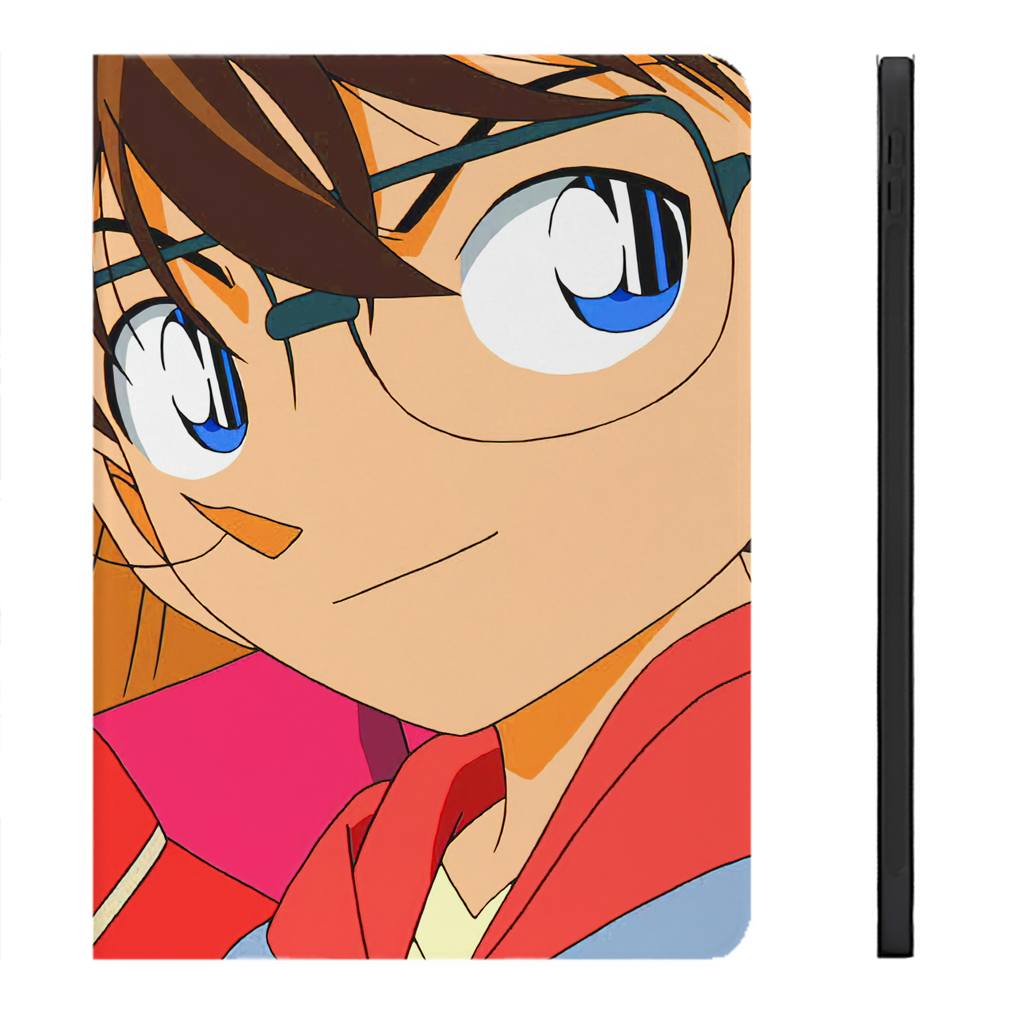 （画像用） 名探偵コナン Detective Conan IPadケース ペンホルダー付き ブックスタイルデザイン